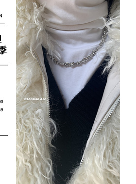 LONSLANACC镶钻闪闪项链