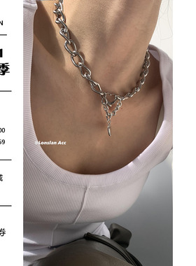 LONSLANACC重工爱心质感项链