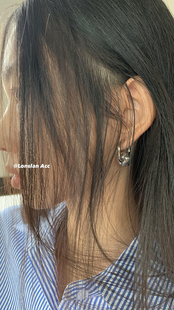 可拆卸多用款 LONSLAN 质感两用圆珠吊坠圆环耳环 2022 ACC