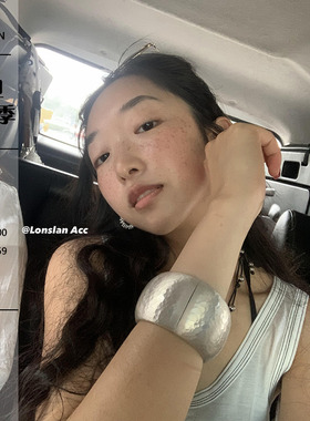 LONSLANACC小众质感纹理手镯