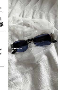 LONSLANACC金属小方框复古眼镜