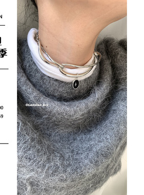 LONSLANACC质感圆球珠子项链