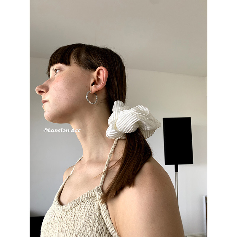 LONSLAN ACC 2024搭配 小香风仙女飘飘别致布料大肥肠发圈发绳,饰品/流行首饰/时尚饰品新,发饰,淘宝优惠券,粉丝福利购,淘宝优惠卷