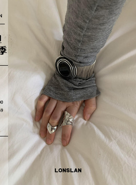 LONSLANACC重工百搭编织手镯