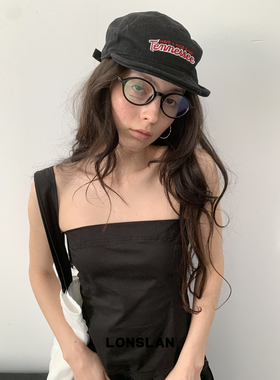 LONSLAN ACC 2025ss帅气气质刺绣拼色平檐棒球帽百搭遮阳帽