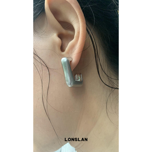 日常百搭小矩形随意佩戴耳钉耳环 2024搭配 男女 ACC LONSLAN