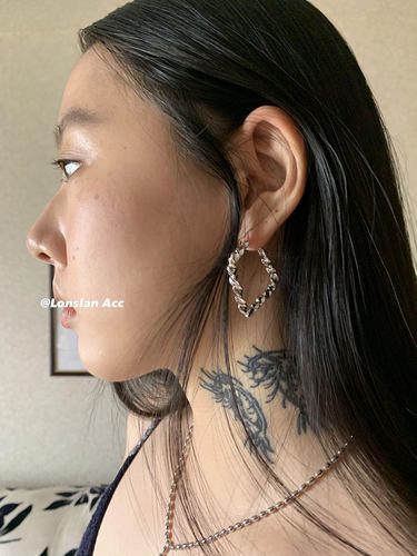 LonslanAcc大气简约质感耳环饰品