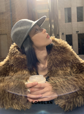 LONSLAN 25AW 12.8 NEW灰色硬挺版型气质百搭马术帽