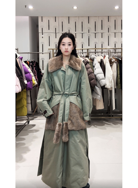 0110芬达 56  号 bu退换价格  1299   衣长115