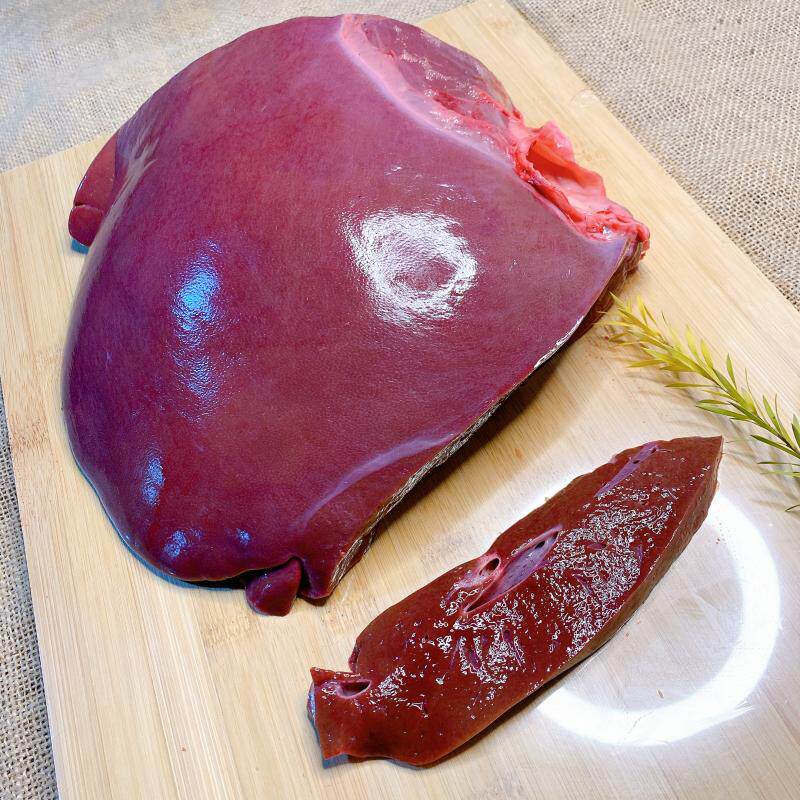 当日现宰小黄牛生牛肝新鲜原切牛肺牛心江浙沪皖6斤包邮冷冻发货