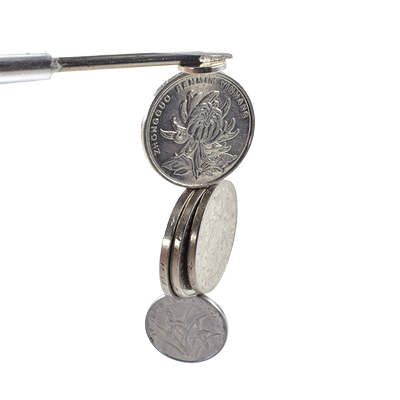 强力磁铁直径10mm圆形N52超强磁力贴片小吸铁石钕铷磁钢高强度薄