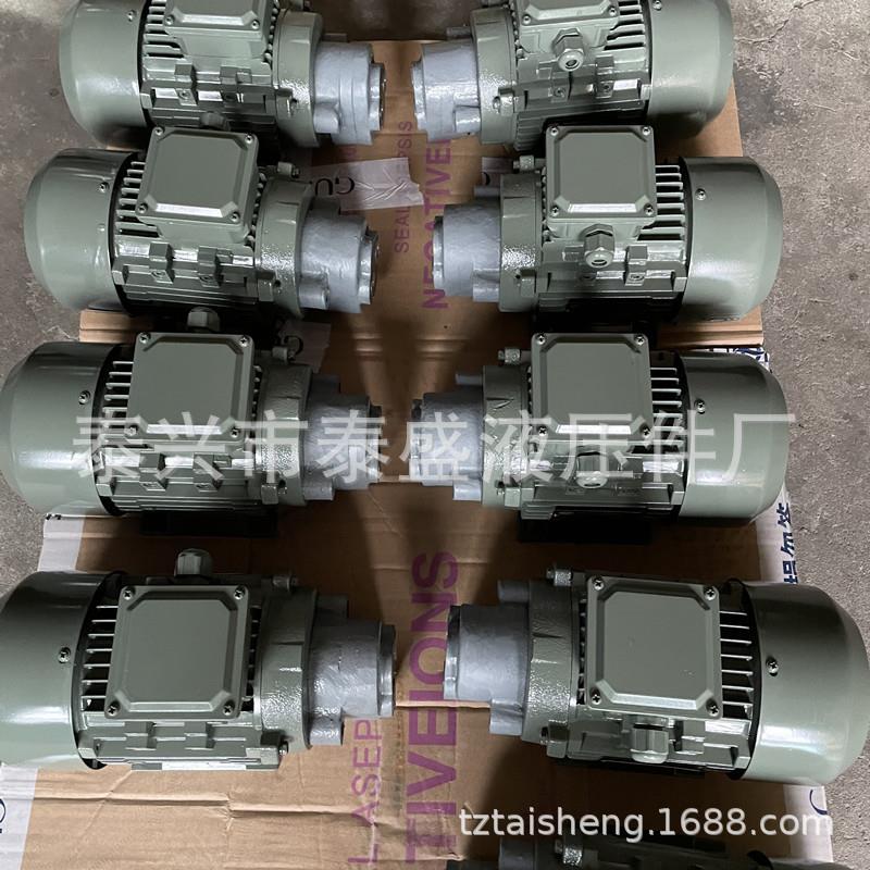 CB-B4/B6/CB-B10R锯床齿轮油泵电机组CBW-B2.5JZ 0.37/0.55KW润滑