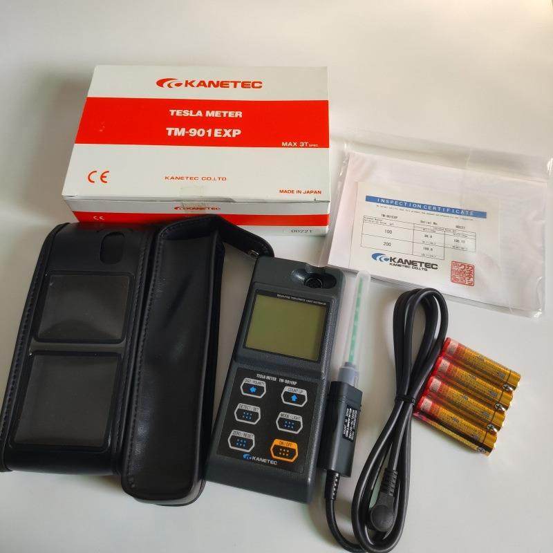 日本强力KANETEC高斯计探头TM-901PRB特斯拉计轴向测头TM-901AXL
