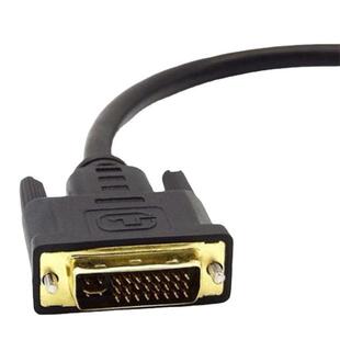 DVI24+1公转DVI24+1母+VGA母一分二连接线DVI公对母/VGA双胞胎线