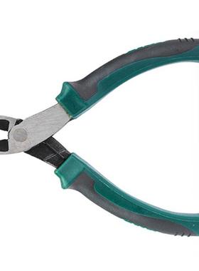 世达省力型迷你水口钳5-70618A-平口钳平刃钳子斜口钳