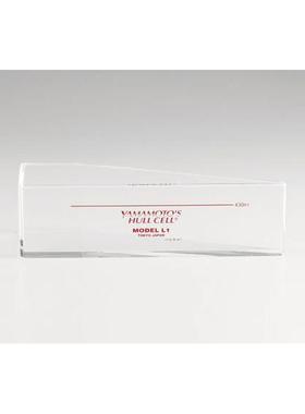 原装山本镀金试验器 B-55-LG Hull Cell普通型水箱长型玻璃