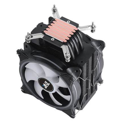 ARGB6铜管1200AMD1700CPU散热风扇2011电脑台式12CM静音CPU散热器