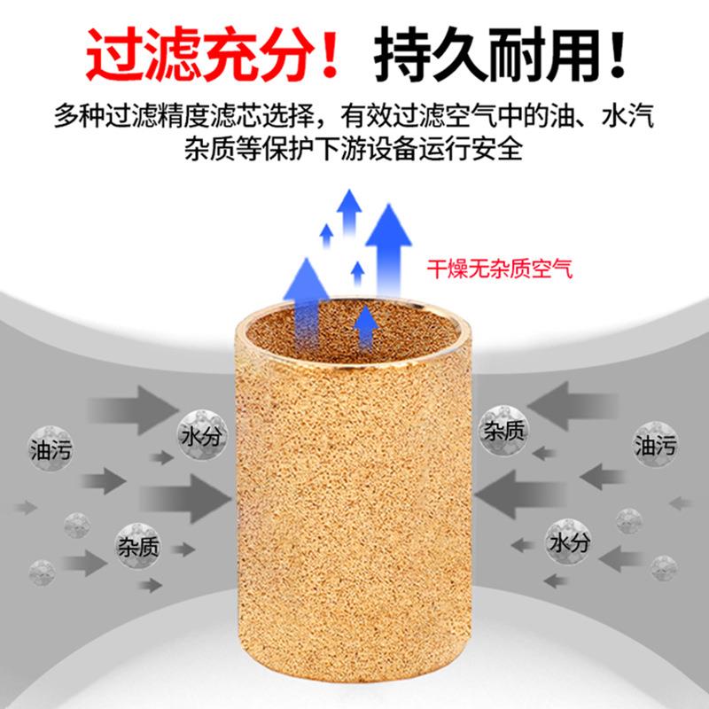 气源处理二联件AC3010-03 空气调压阀 SMC型油水分离器过滤器