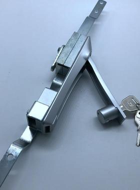 MS828银色亚光连杆锁，电柜门锁，配电箱门锁，机箱机柜锁