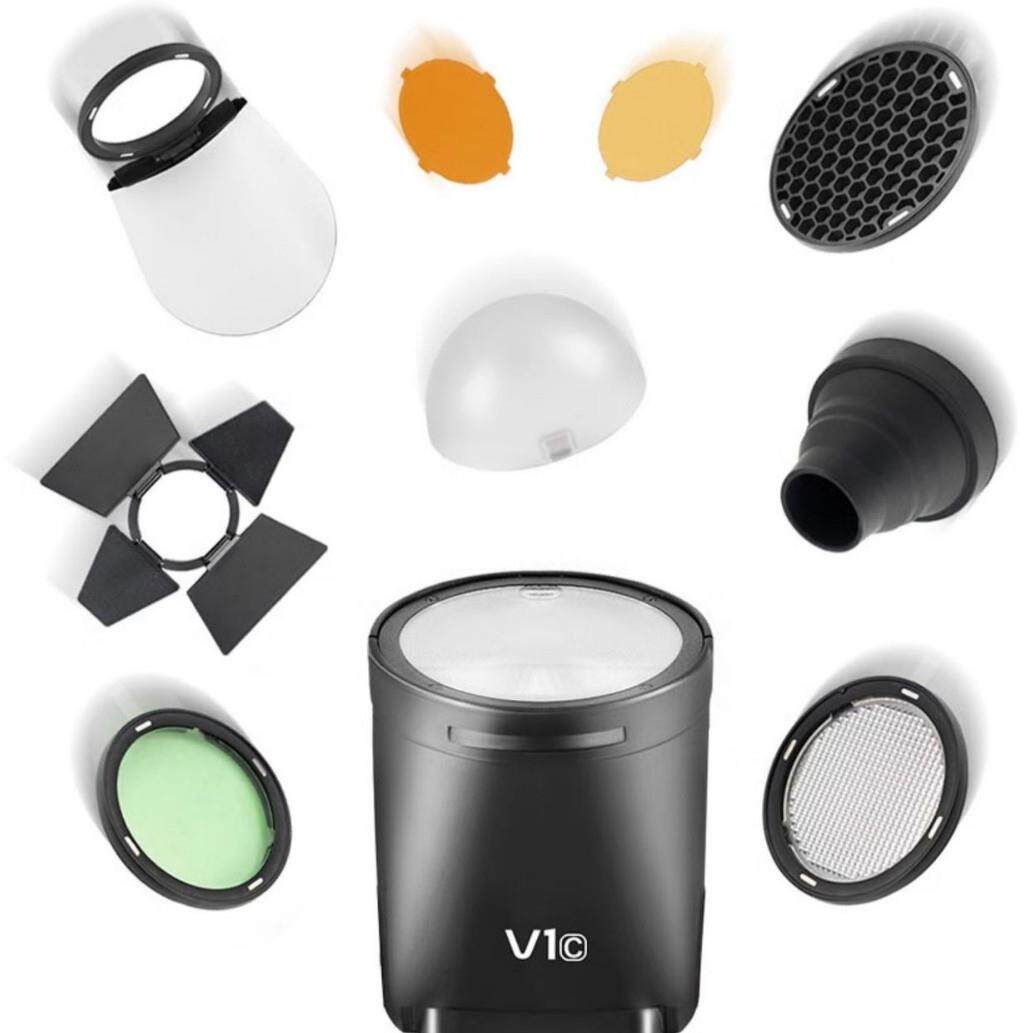 Godox神牛V1PRO闪光灯 热靴灯便携拍照灯高速同步外拍机顶闪光灯