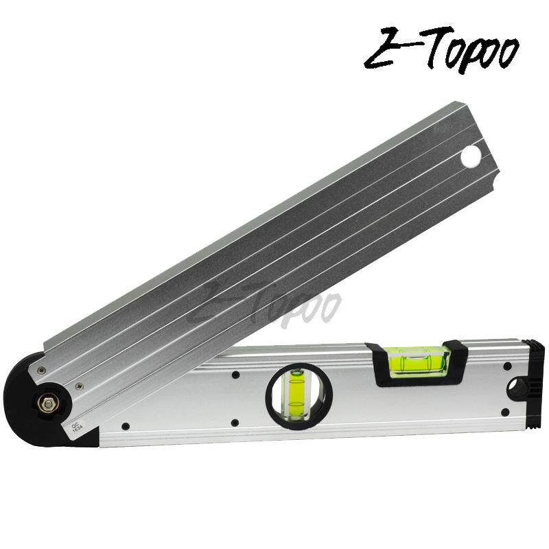Etopoo新品 0-300/400MM 0.1 铝合金 可折叠 水平尺/角度尺 精品