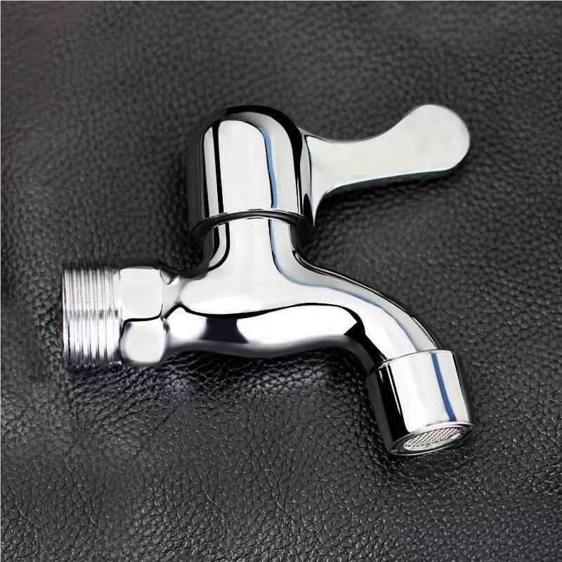 家用4分快开水龙头6分阀芯不锈钢单冷拖把池厨房洗衣机水龙头