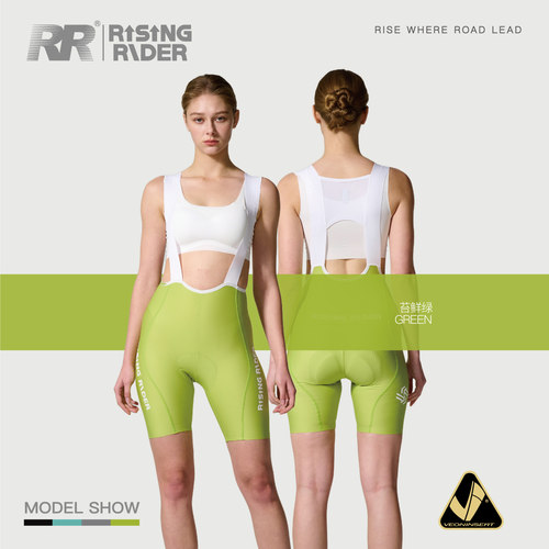 RR春夏新款骑行背带裤女款短裤