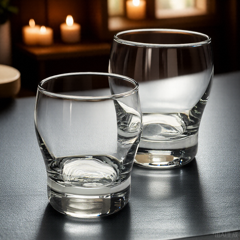 高档啤酒杯子家用高颜值高级感