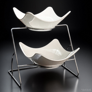 2025新款等位水果零食盘高级感客厅茶几果盘架子置物架高颜值家用