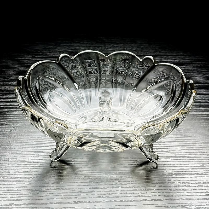 家用高级感三足大果盘客厅