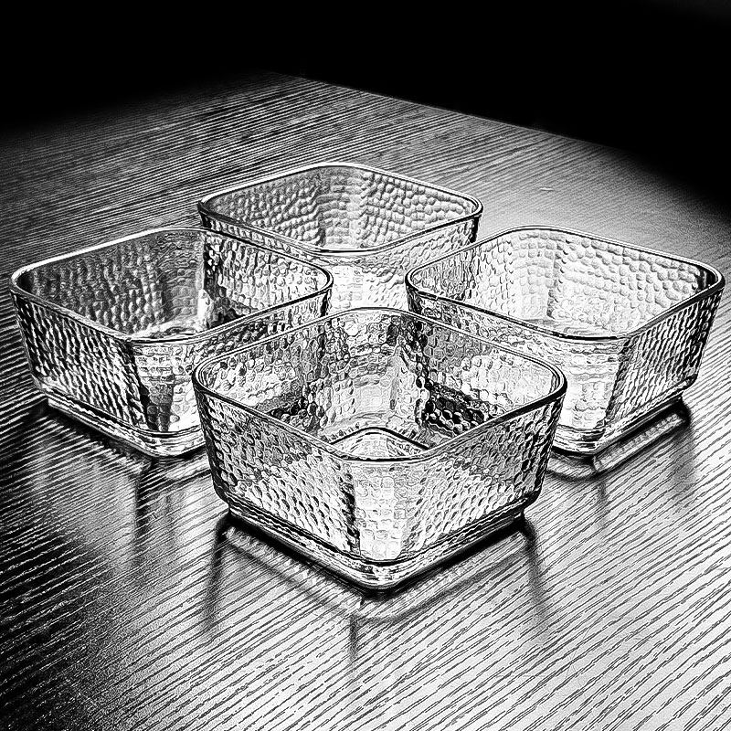 2025新款水晶玻璃碟带盖碗糖果零食盒水果盘方形高档食品级高颜值,餐饮具,果盆/果盘/果篮,淘宝优惠券,粉丝福利购,淘宝优惠卷