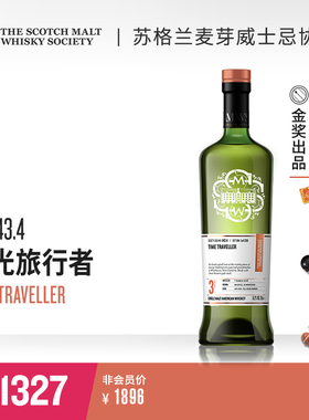 SMWS 143.4 时光旅行者 美国进口 单一麦芽威士忌Whisky 碳化桶