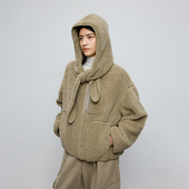 短款 宽松休闲连帽外套女 运动 2025秋季 特价 半圆原创设计女装