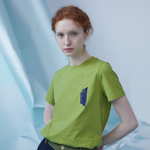 半圆原创设计女装新款短袖t恤