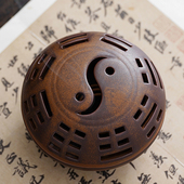 太极炉八卦炉酒店客厅摆件创意家用室内茶道环香炉彷古陶瓷香薰炉