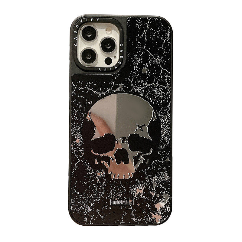 CASETi潮牌骷髅头15Pro适用iPhone13ProMax苹果14Pro镜面手机壳11个性12Pro防摔保护硬壳高性价比高么？