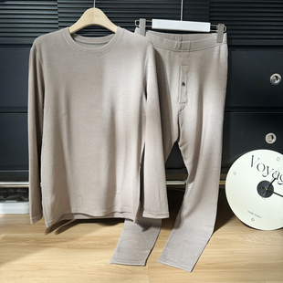 保暖套装 11.19 6810高品质貂绒蚕丝男士 秋冬新款