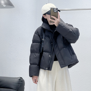 1.15 福利 AFN-82413韩版90白鸭绒立领短款时尚面包羽绒服