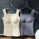 1.2 A78高弹舒适自带胸垫蚕丝保暖背心 秋季 新款