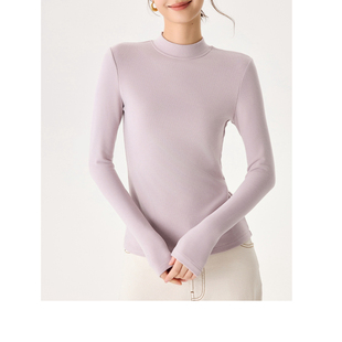 冬季 高弹百搭德绒中领打底衫 新款 9517韩版 2件拍减10 12.5