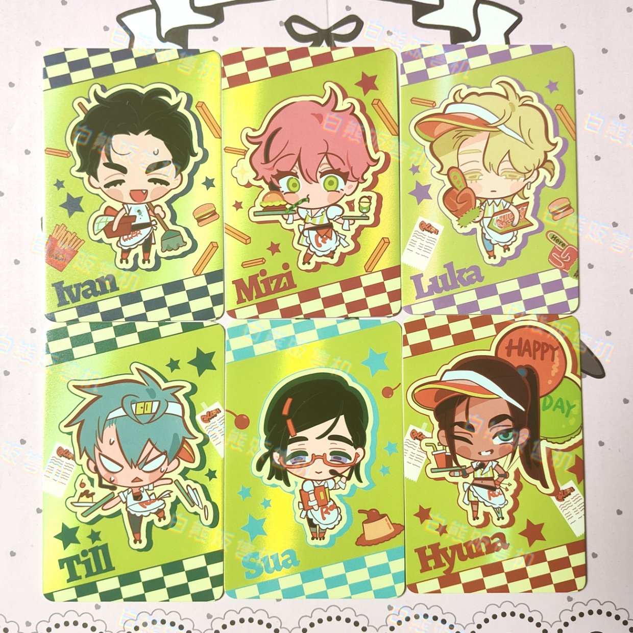 【正品现货】异形舞台四周年星轮Q版小卡 Day＆Night快闪Q版小卡