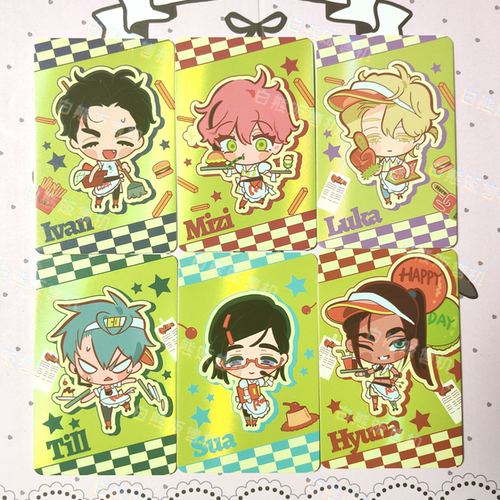 【正品现货】异形舞台四周年星轮Q版小卡 Day＆Night快闪Q版小卡