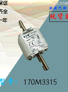 170M3316全新热卖供应巴斯曼熔断器170M3317库存现货直销170M3318