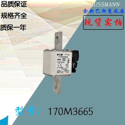 170M3746全新热卖供应巴斯曼熔断器170M3697库存现货直销170M4688