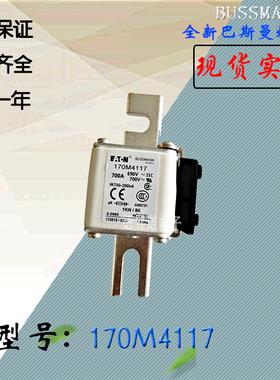 170M4114全新热卖供应巴斯曼熔断器170M4115电子保险丝170M4116
