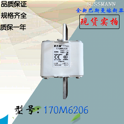 170M6205全新热卖供应巴斯曼熔断器170M6206库存现货直销170M6207