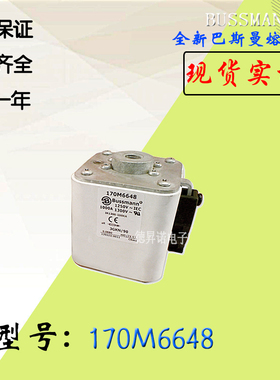170M6645全新热卖供应巴斯曼熔断器170M6646库存现货直销170M6647