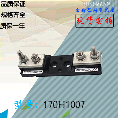 170H1007质保一年170H1013库存全新热卖电子巴斯曼熔断器现货直销