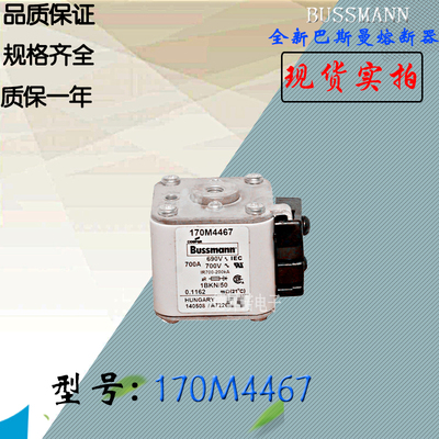 170M3497全新热卖供应巴斯曼熔断器170M4488库存现货直销170M4489