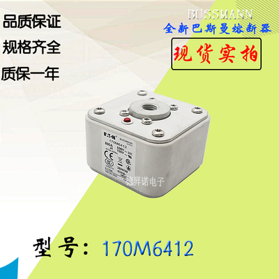 170M6412全新热卖供应巴斯曼熔断器170M6413电子保险丝170M6414